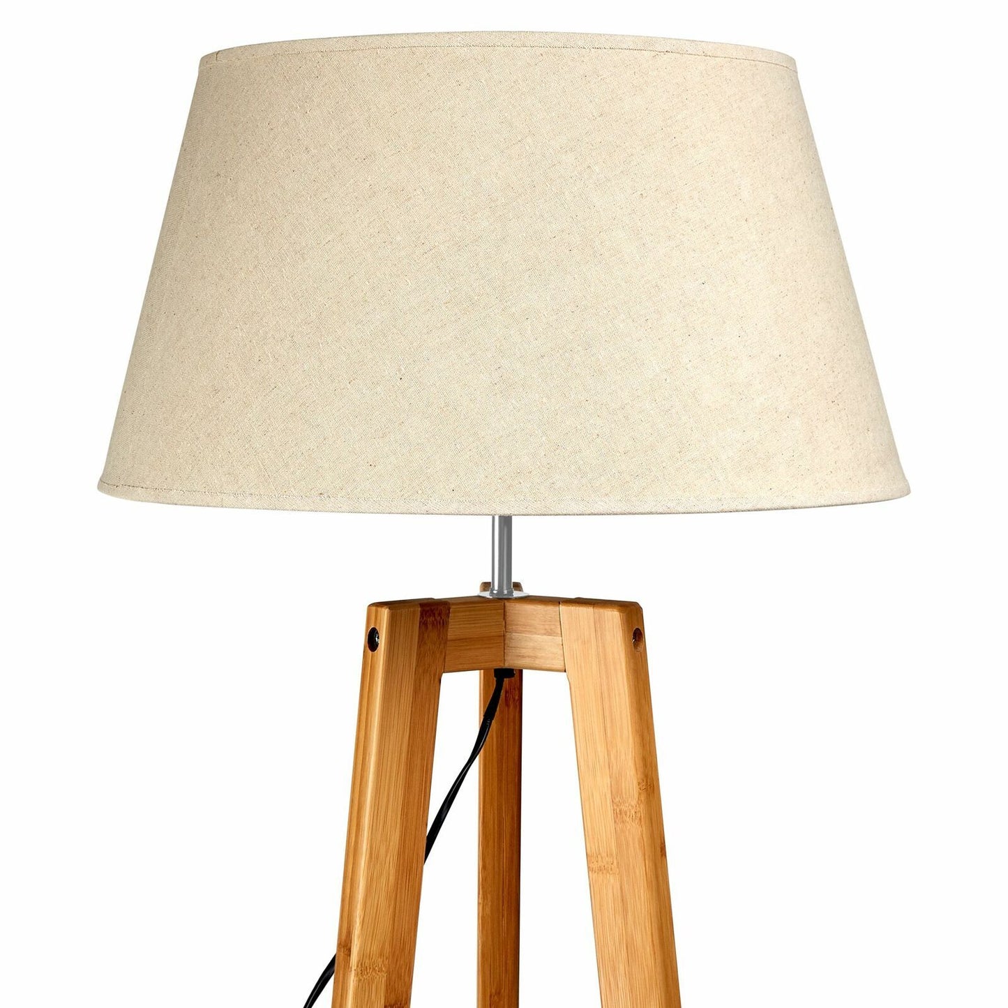 Bamboo Tripod Floor Lamp