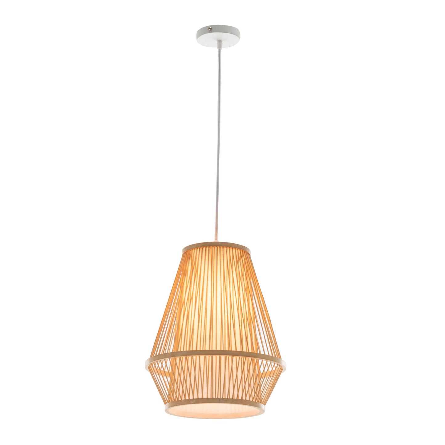 Empire Bamboo Pendant Light Shade