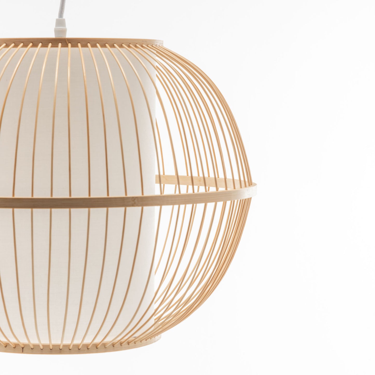 Bamboo Pendant Light Shade