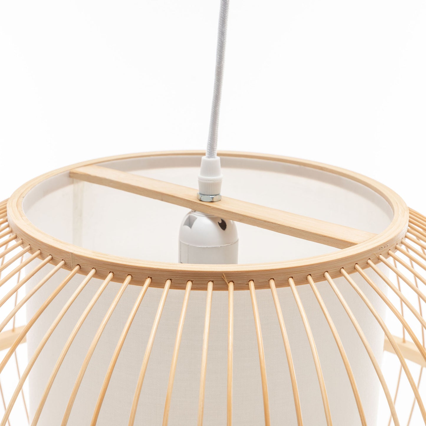 Bamboo Pendant Light Shade