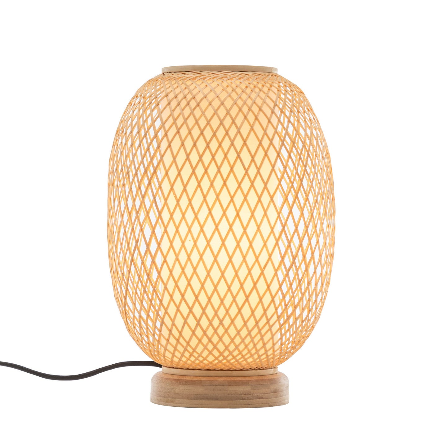 Oval Bamboo Lamp Shade