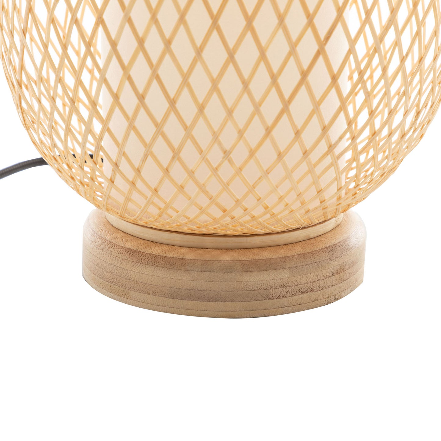 Oval Bamboo Lamp Shade