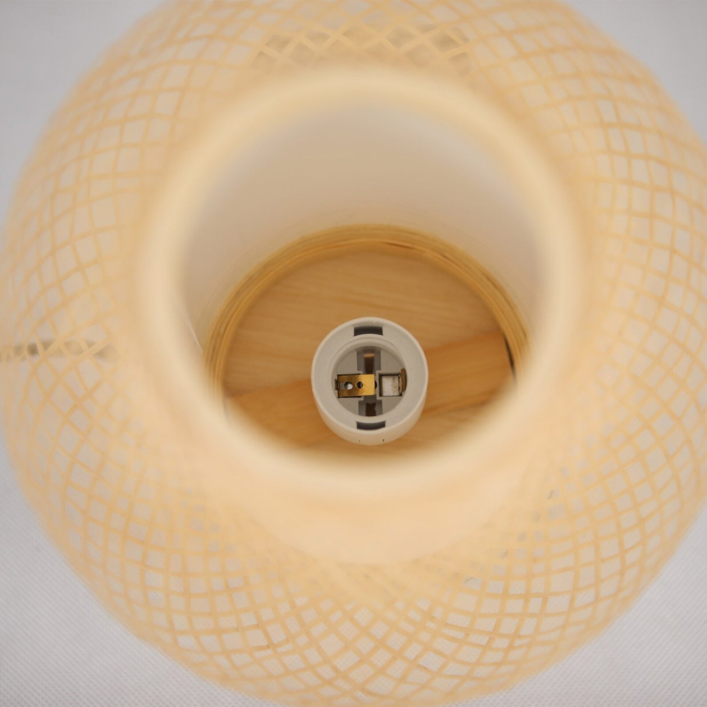 Oval Bamboo Lamp Shade