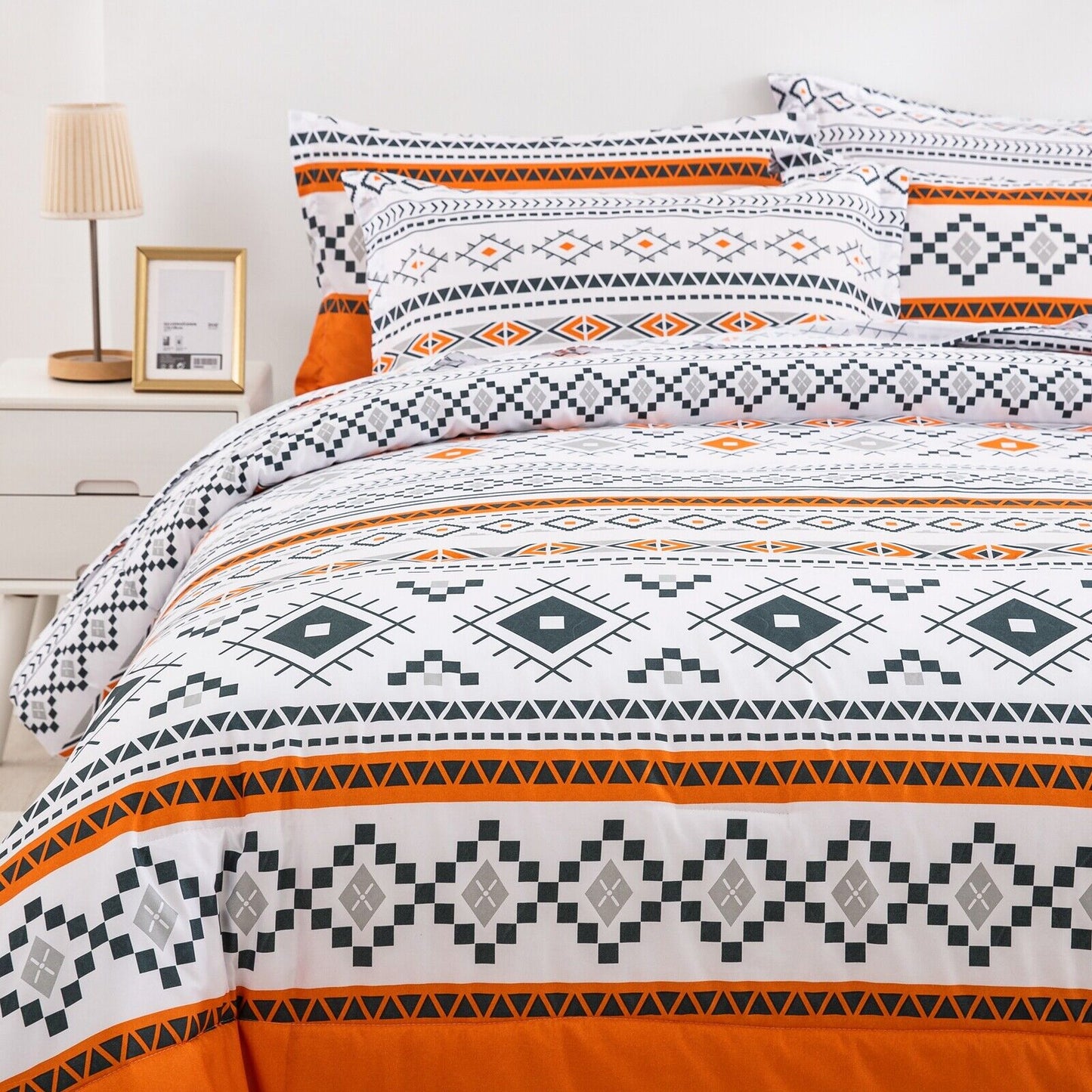 Boho Style King Size Comforter Set