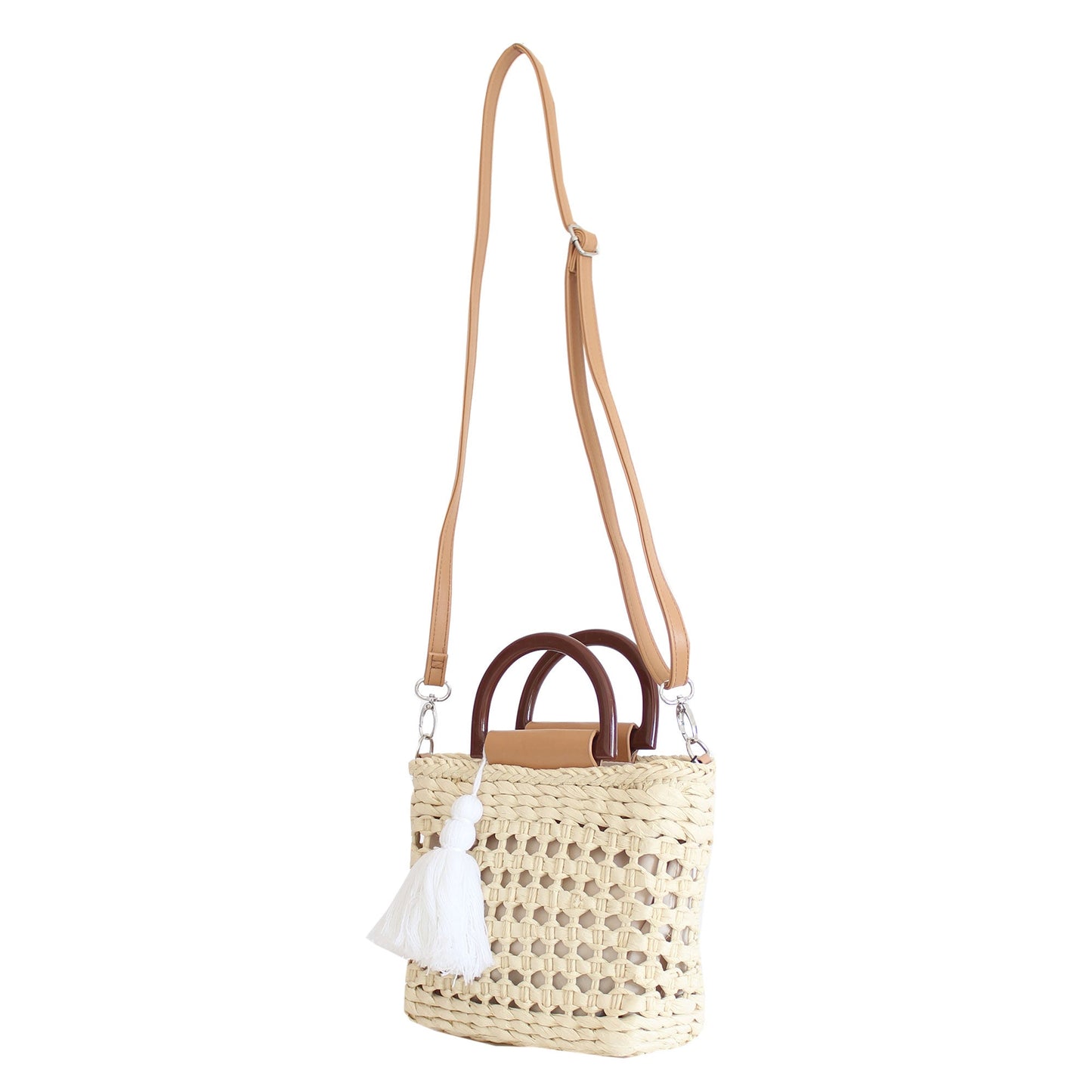 Kelly Straw Handbag