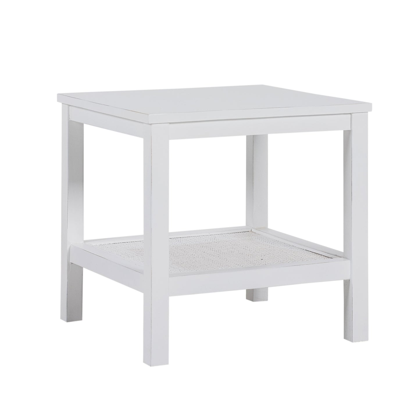 Jasmine Coffee Side Table Laptop Desk Bedside Sofa End Tables Mindi Wood - White